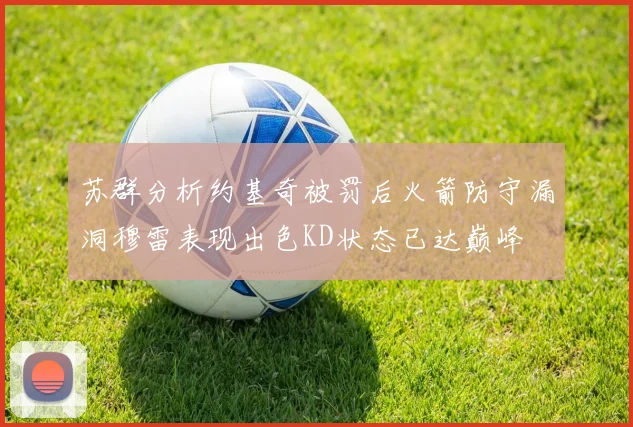 苏群分析约基奇被罚后火箭防守漏洞穆雷表现出色KD状态已达巅峰