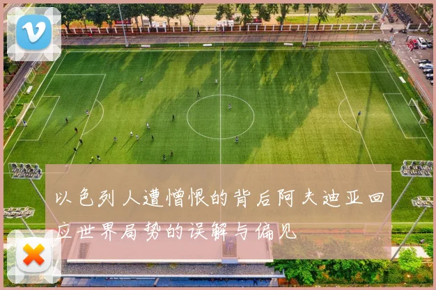 以色列人遭憎恨的背后阿夫迪亚回应世界局势的误解与偏见