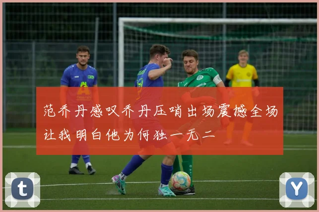 范乔丹感叹乔丹压哨出场震撼全场让我明白他为何独一无二